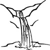 Wasserfall - waterfall - chute d'eau, cascade - cascata - cascada